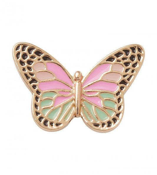 Crocs Jibbitz Charms Elevated Colorful Butterfly