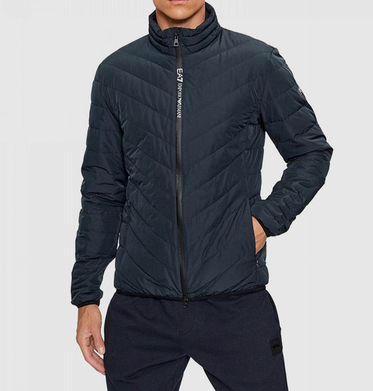EA7 Emporio Armani Jacket Man Navy Blue - Harbi Brands