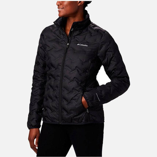 Columbia Delta Ridge Black Down Jacket For Women - Harbi Brands