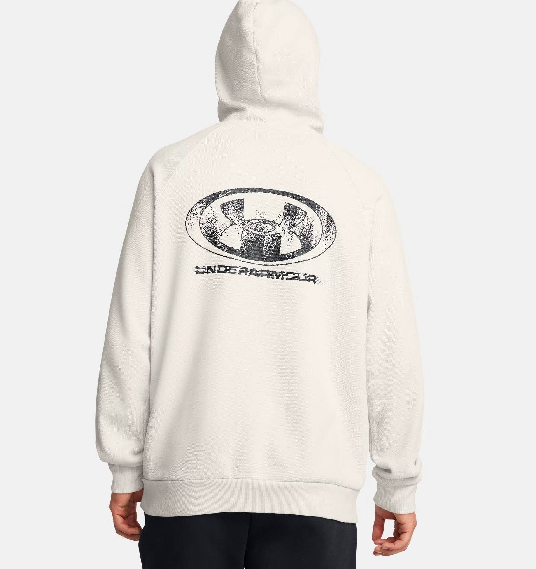 Under Armour Men's Rival Fleece Textured Glitch Hoodie - Harbi Brands