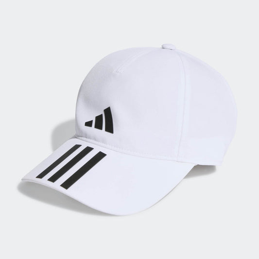 Adidas 3-Stripes AEROREADY Running Training Baseball Cap - Harbi Brands