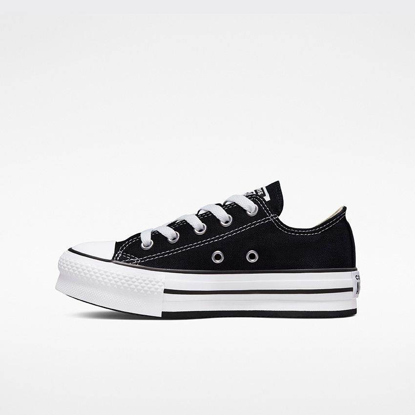 Converse Chuck Taylor All Star Lift Platform Low Top Little Kids - Harbi Brands