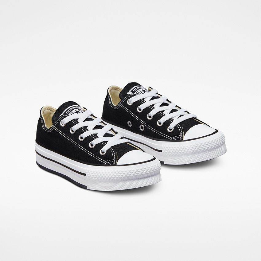 Converse Chuck Taylor All Star Lift Platform Low Top Little Kids - Harbi Brands