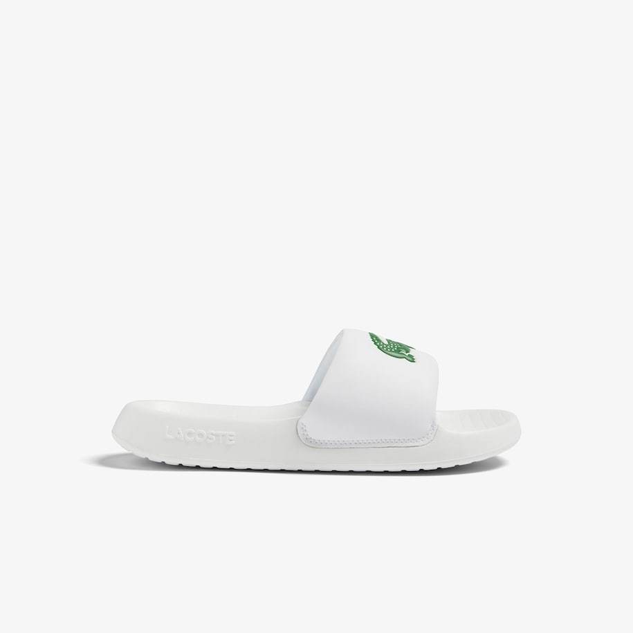 Lacoste Croco 1.0 Synthetic Slides - Harbi Brands