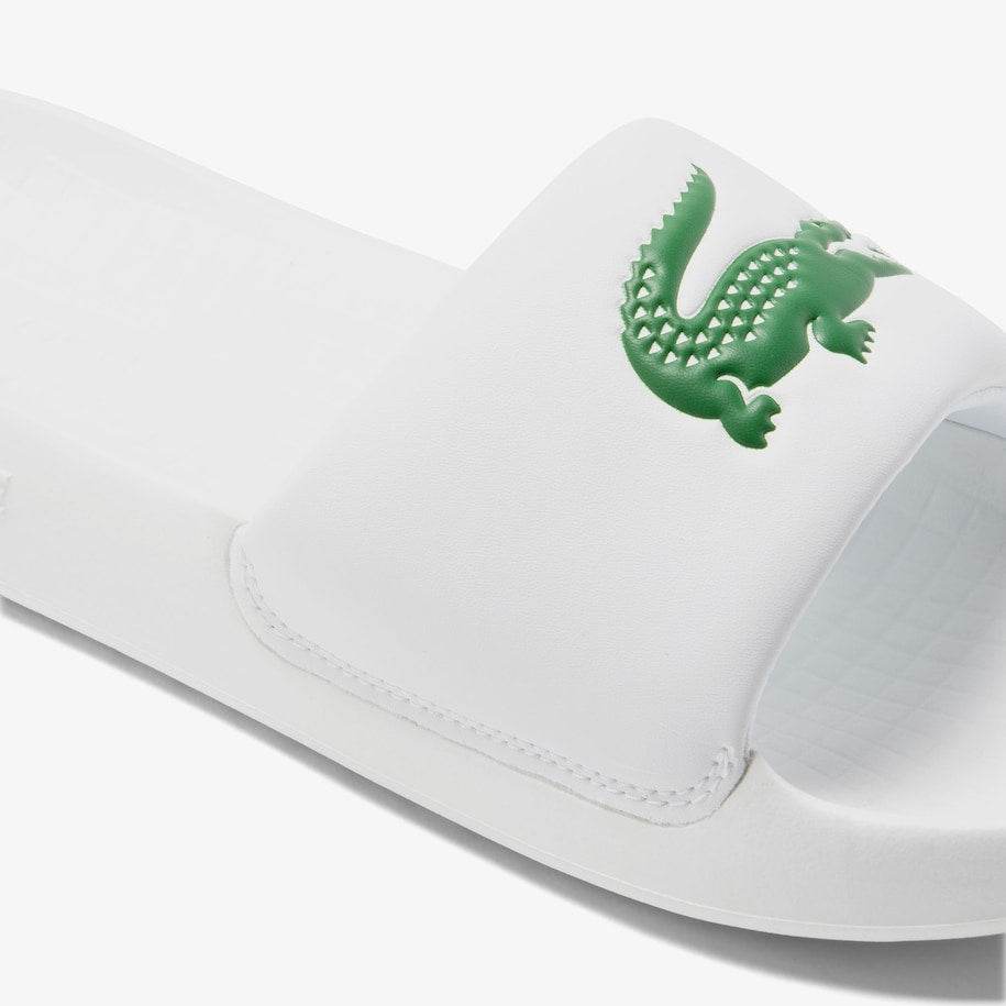 Lacoste Croco 1.0 Synthetic Slides - Harbi Brands