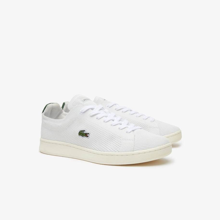 Lacoste Carnaby Piquée Textile Trainers - Harbi Brands