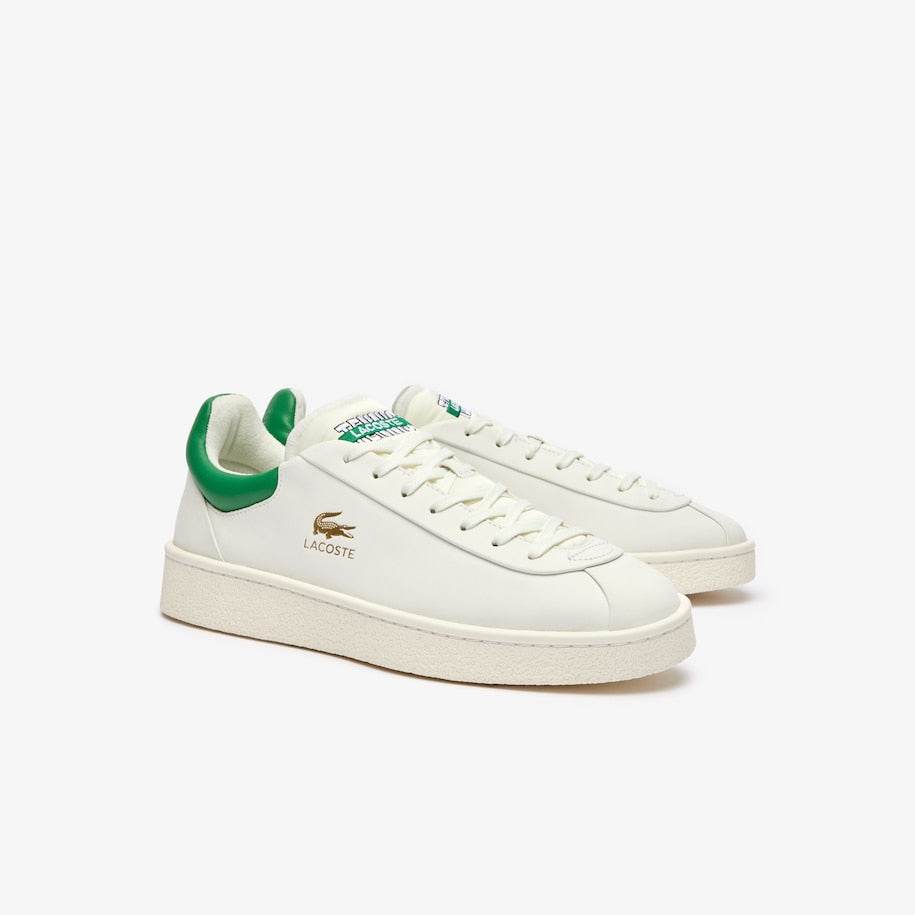 Lacoste Baseshot Premium Leather Trainers - Harbi Brands