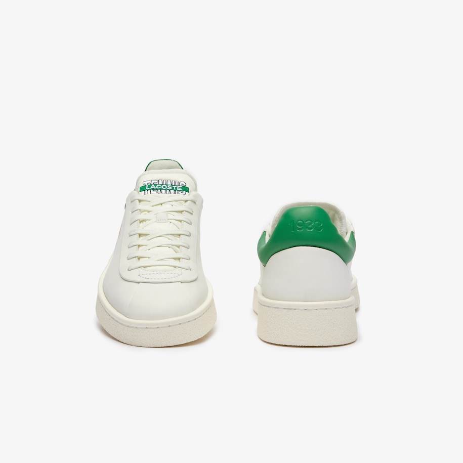 Lacoste Baseshot Premium Leather Trainers - Harbi Brands