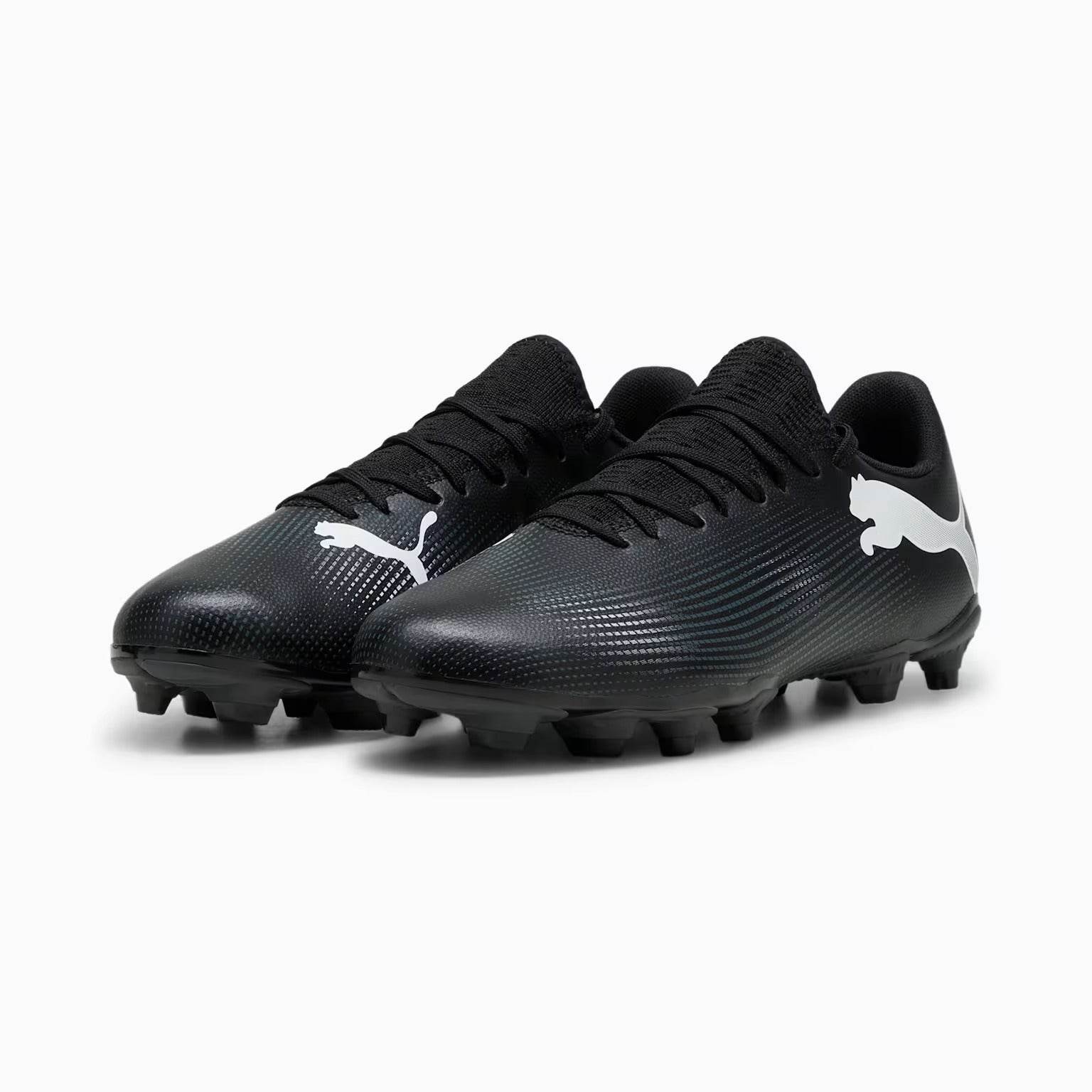 Puma Future 7 Play FG/AG Black Football Boots - Harbi Brands