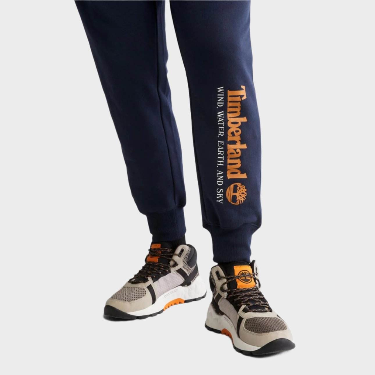 Timberland Sweatpants With Brand Logo Print On The Leg At The Bottom - Harbi Brands