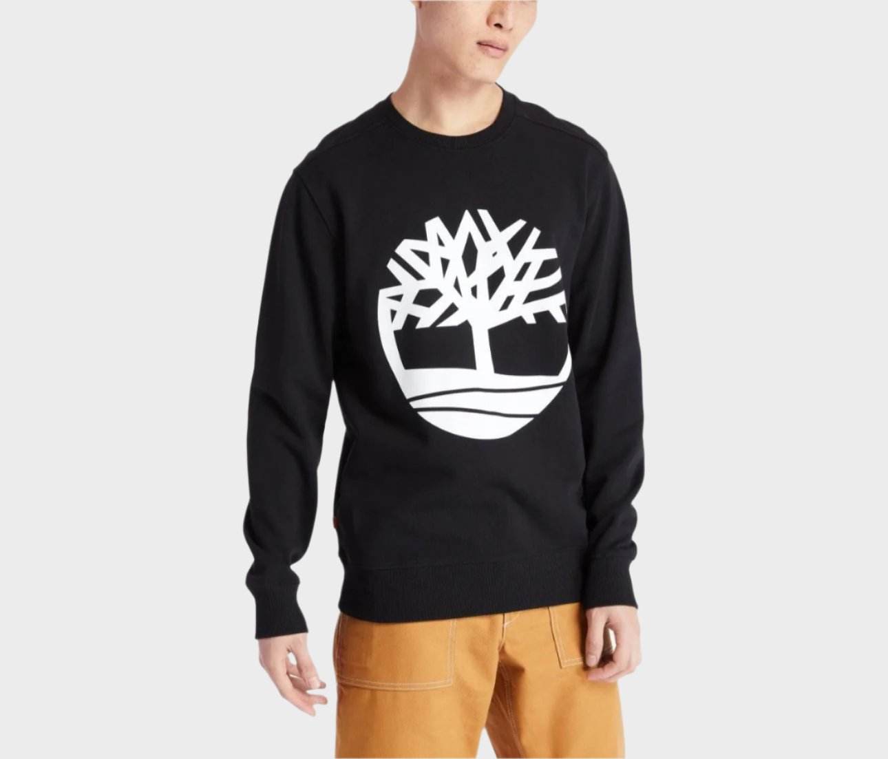 Timberland Sweatshirt With A Tree Logo Print On The Front - Harbi Brands
