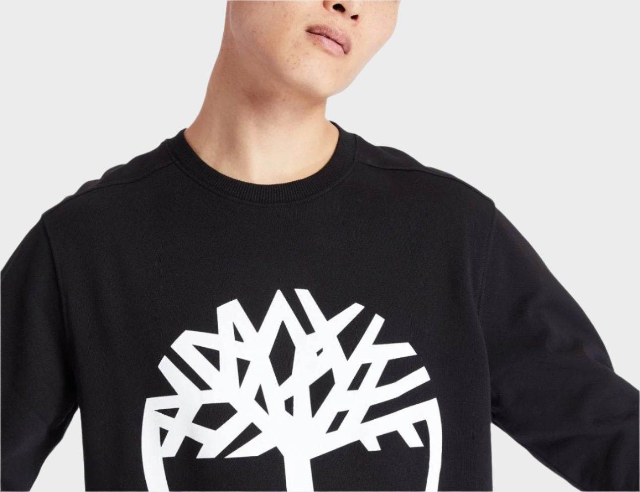Timberland Sweatshirt With A Tree Logo Print On The Front - Harbi Brands