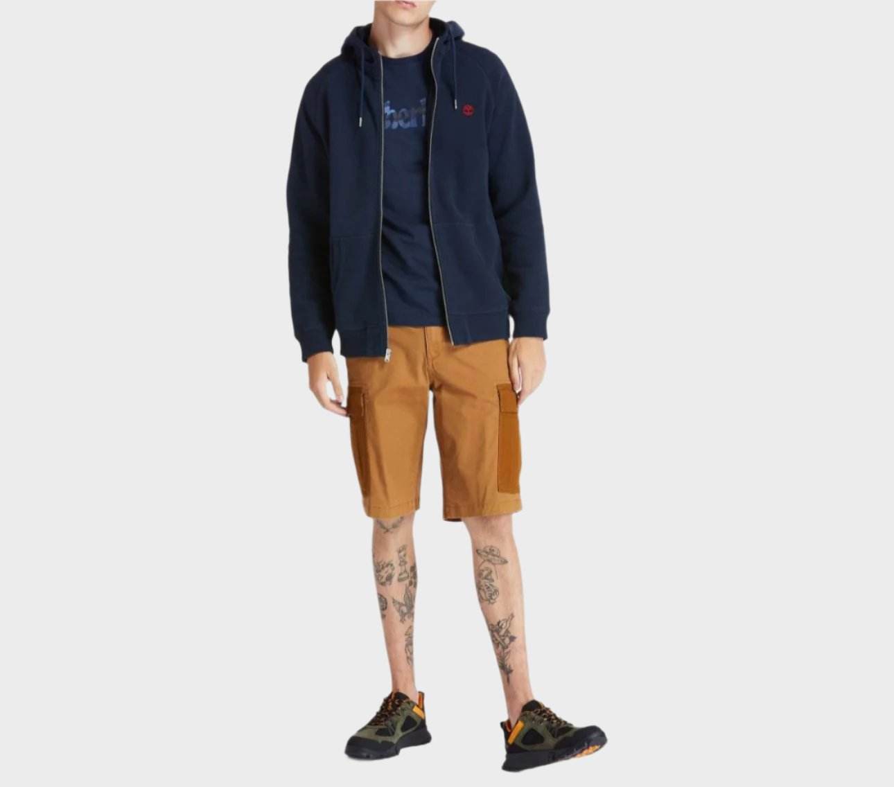 Timberland Sweatshirt With Hat And Full Zip - Harbi Brands
