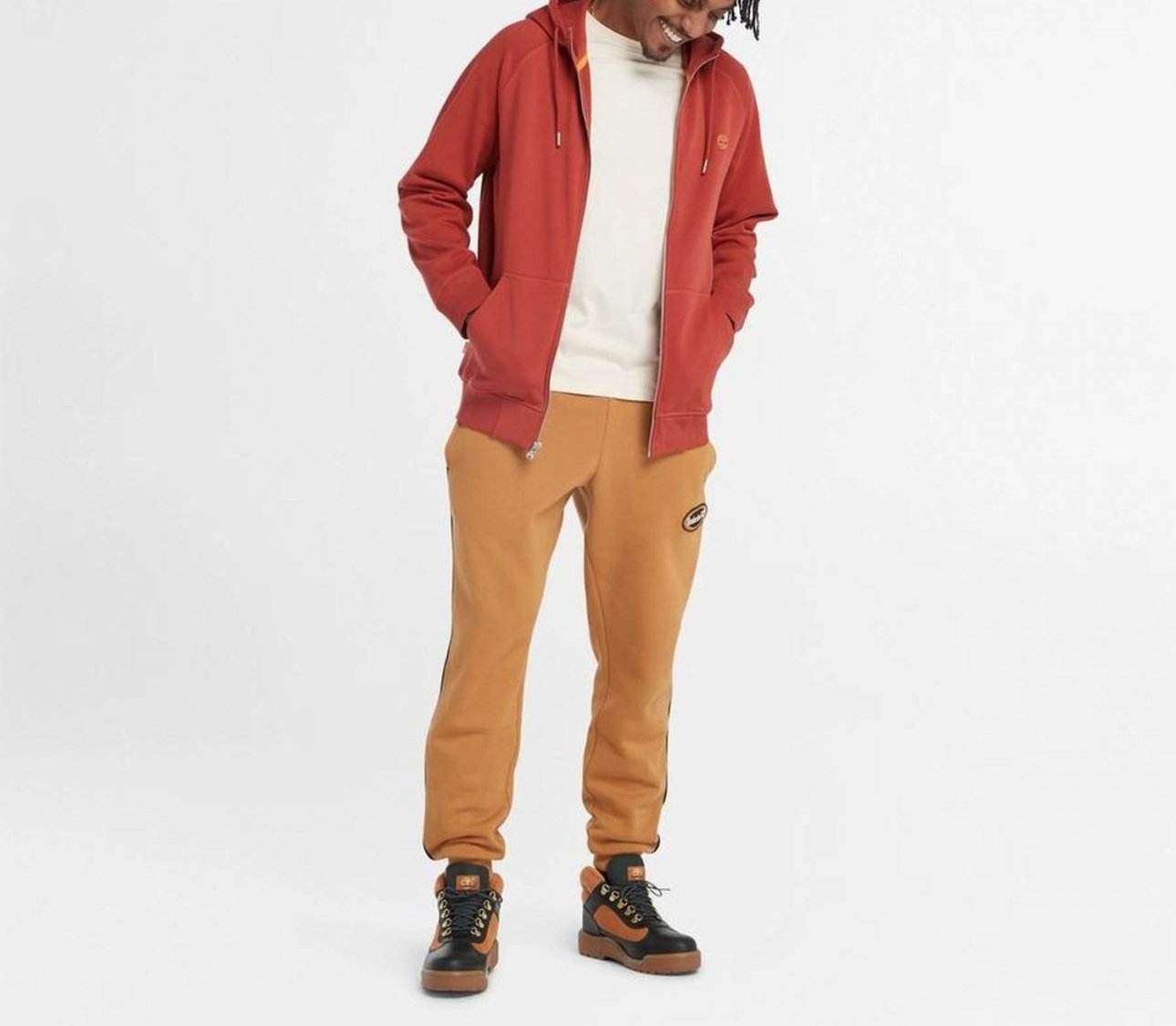 Timberland Sweatshirt With Hat And Full Zip - Harbi Brands