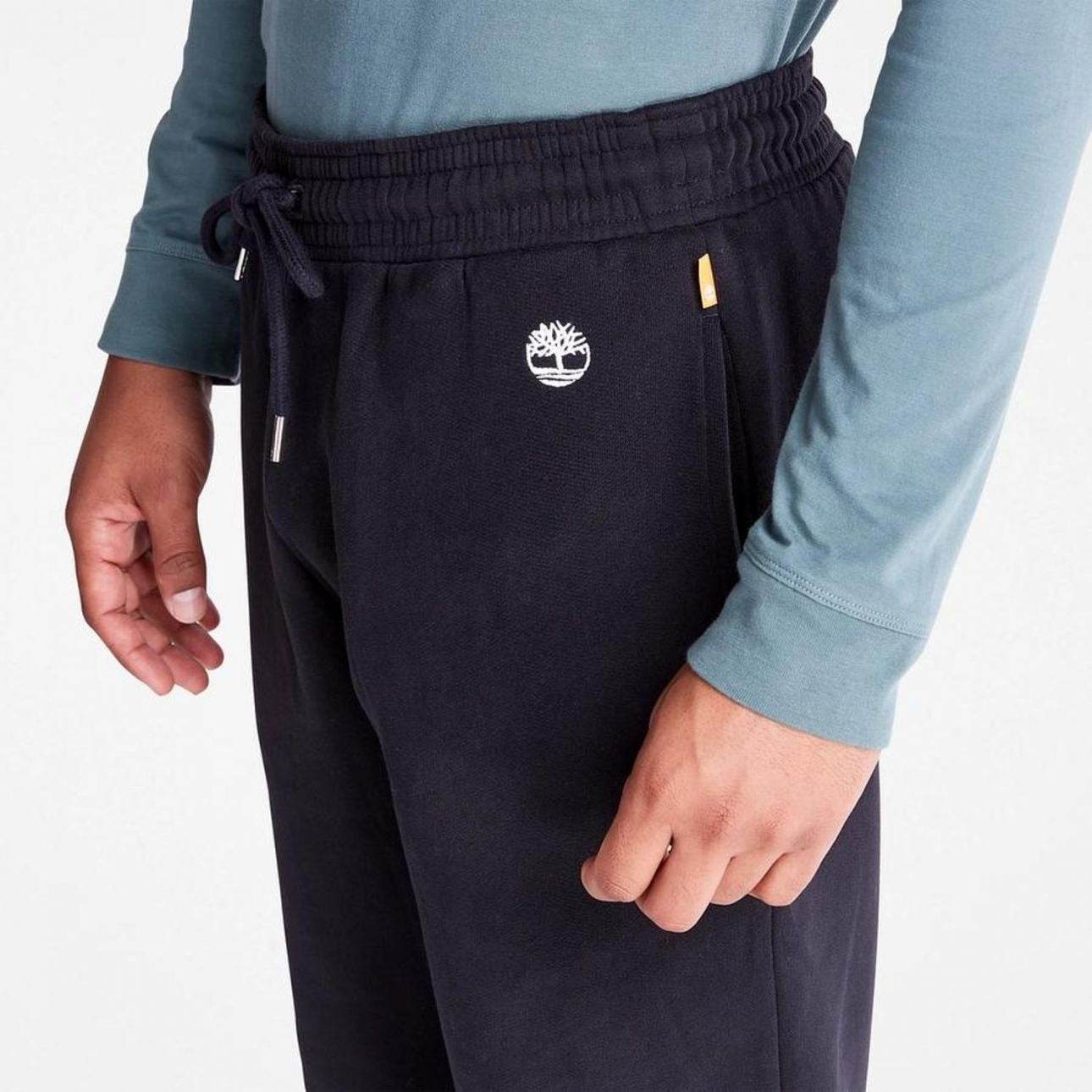 Timberland Sweatpants With Brand Logo Embroidered On The Side - Harbi Brands
