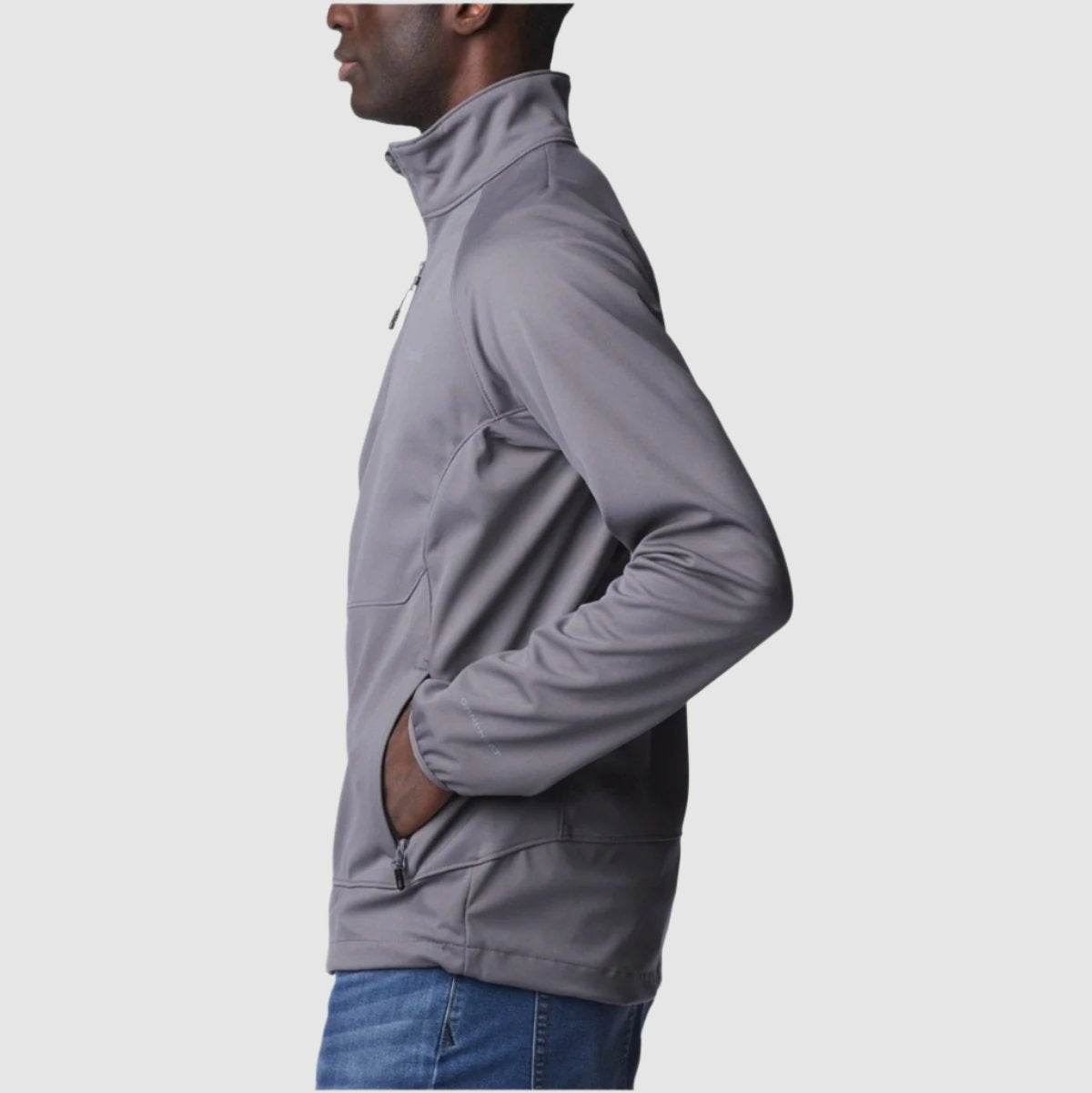 Columbia Canyon Meadows Men's Gray Jacket - Harbi Brands