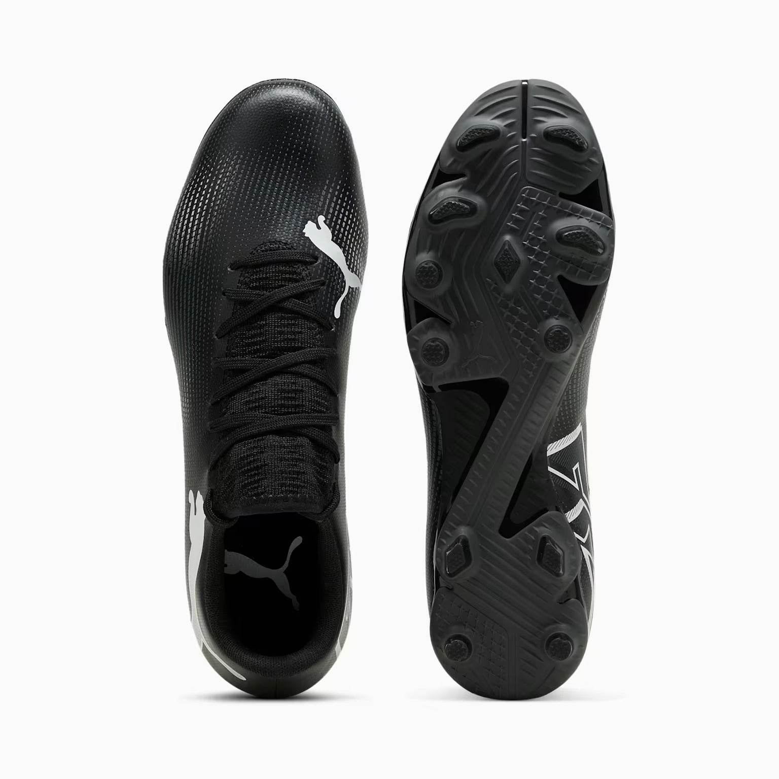Puma Future 7 Play FG/AG Black Football Boots - Harbi Brands