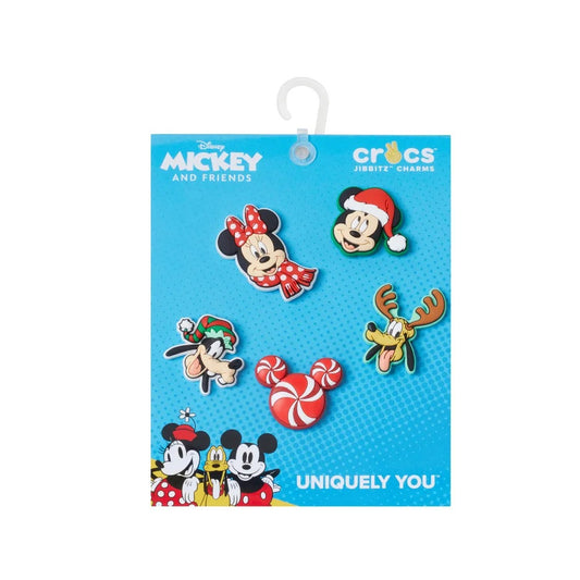 Crocs Shoe Buckle Jibbitz Charm Mickey Xmas