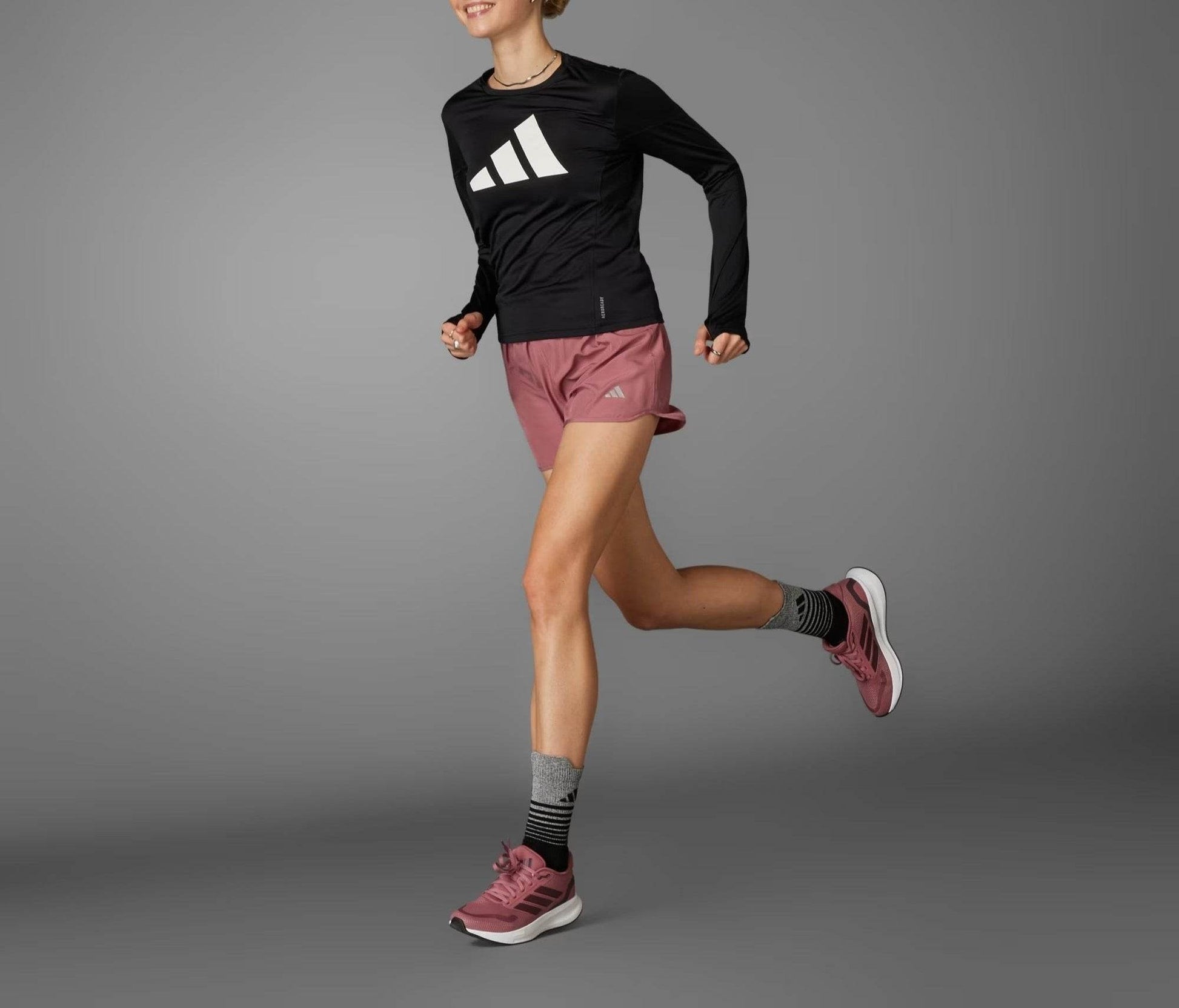 Adidas Run It Long Sleeve Long-Sleeve Top - Harbi Brands