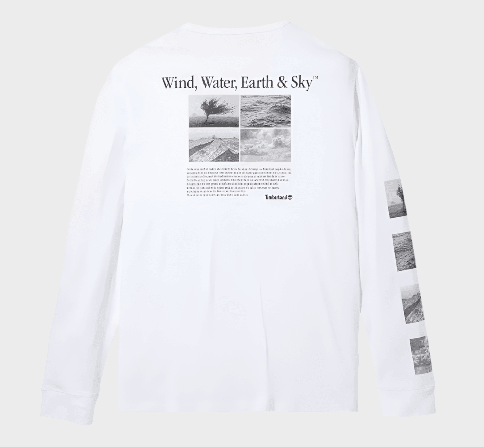 Timberland Wind, Water, Earth Sky Men's Long-Sleeve T-Shirt - Harbi Brands