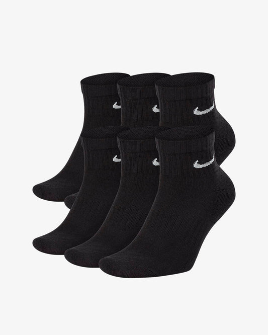 Nike Everyday Cushioned Training Ankle Socks (6 Pairs) - Harbi Brands