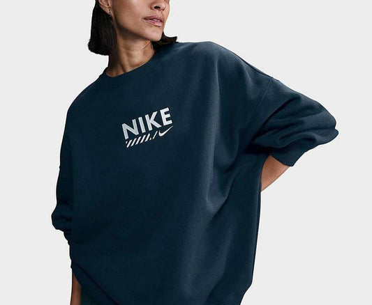 Nike Women's Gym Life Oversized Fleece Crewneck Sweatshirt - Harbi Brands