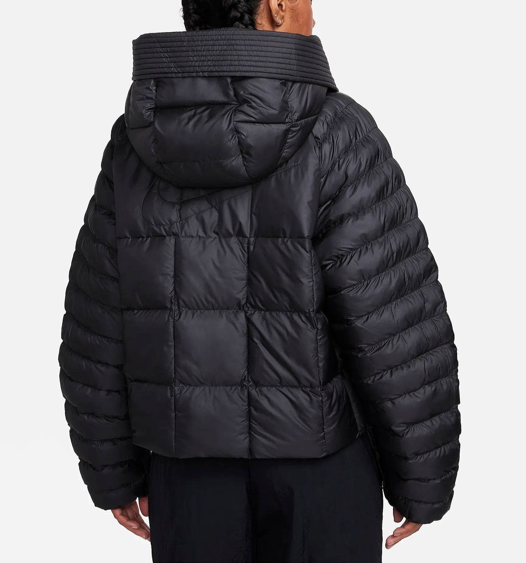 Nike Sportswear Swoosh Puffer PrimaLoft Women's Oversized Hooded Jacket - Harbi Brands