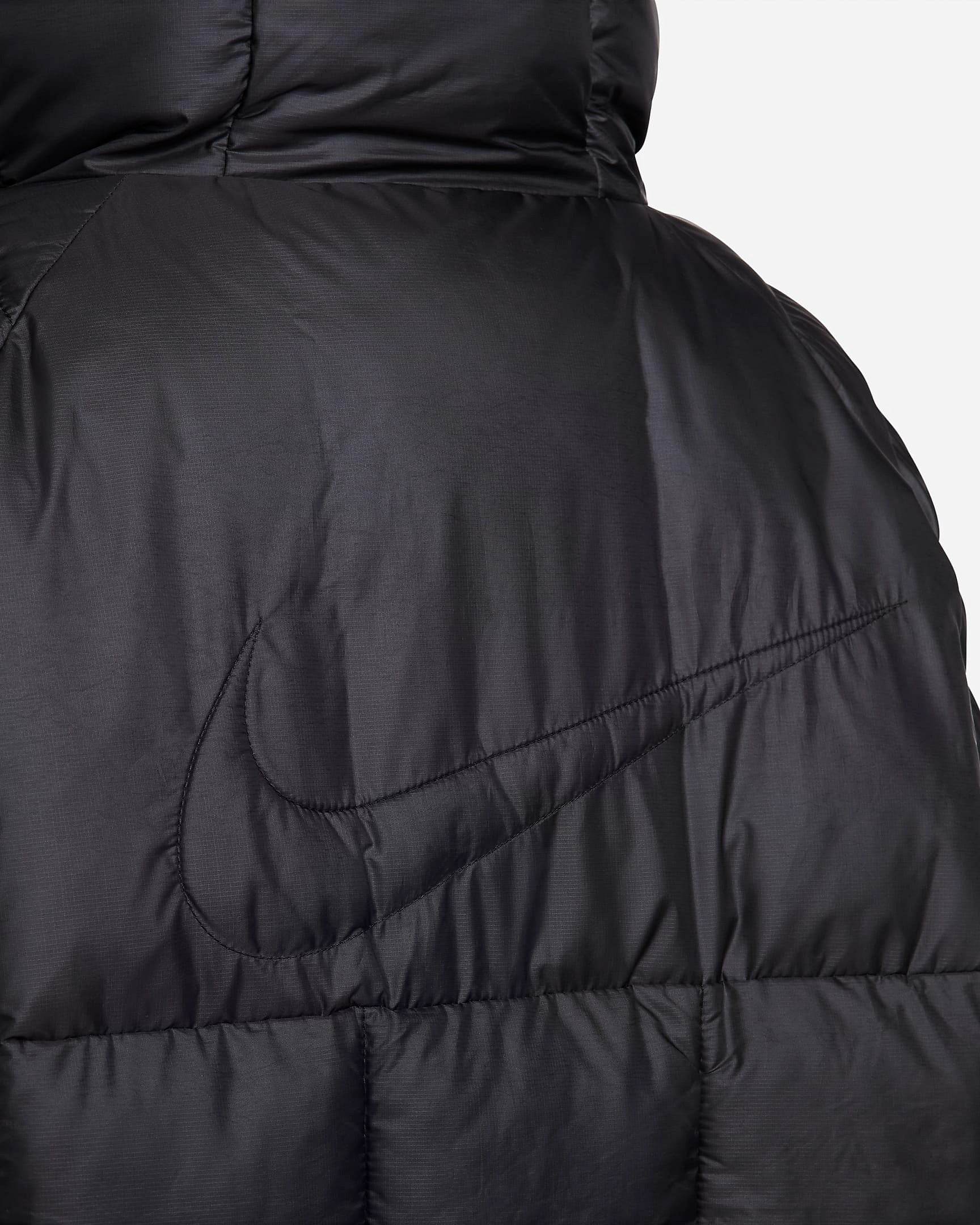 Nike Sportswear Swoosh Puffer PrimaLoft Women's Oversized Hooded Jacket - Harbi Brands