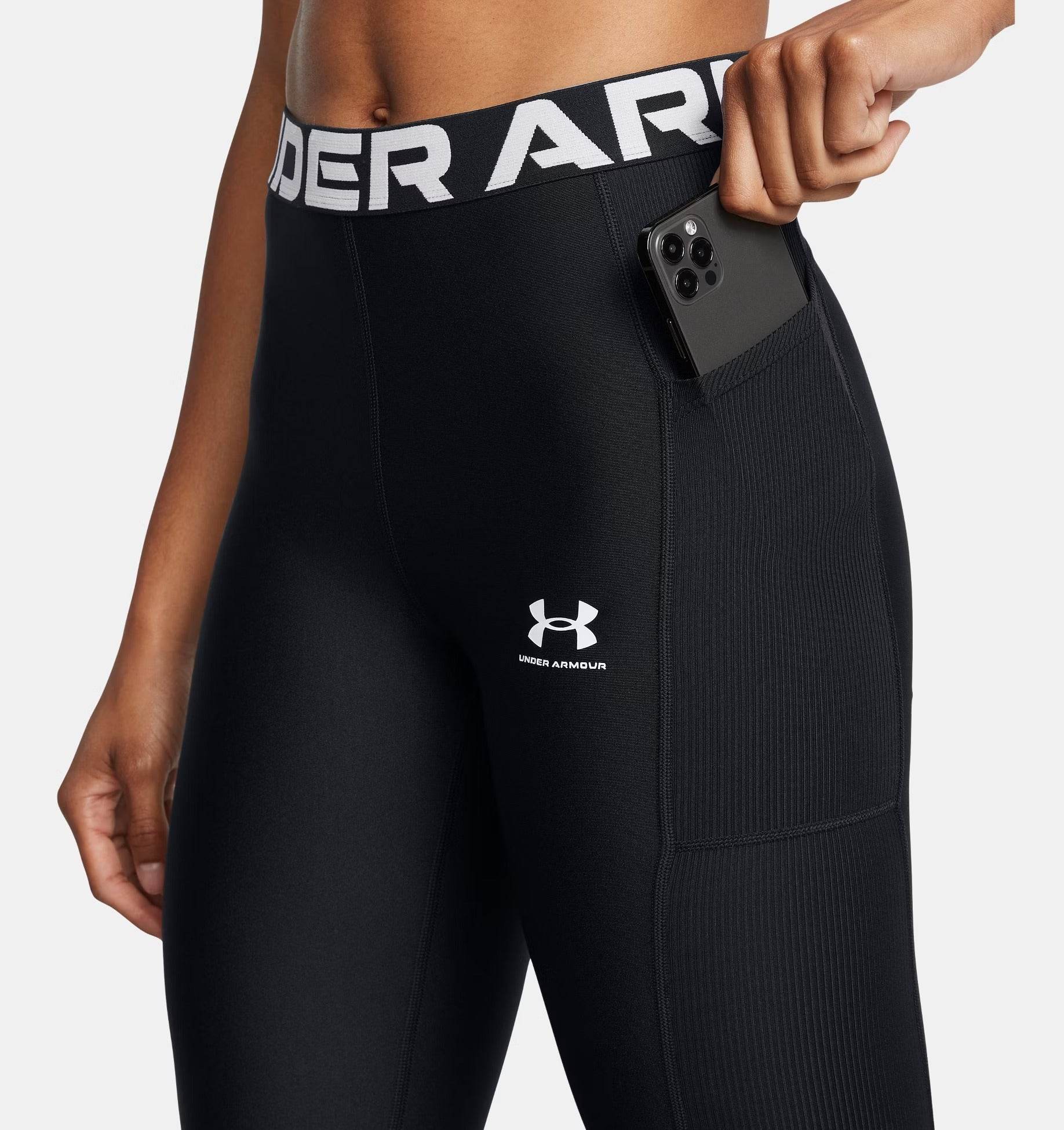 Under Armour Women's HeatGear Rib Leggings - Harbi Brands