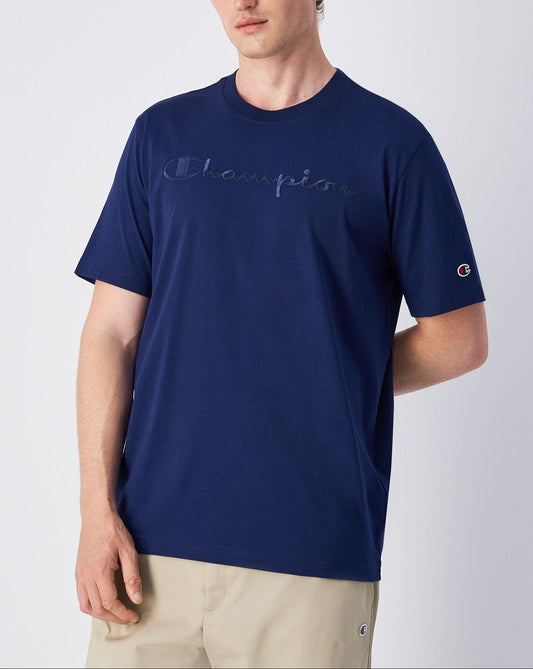 Champion Tonal Big Logo Cotton T-Shirt