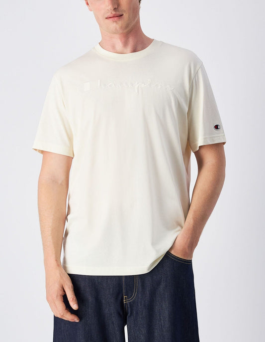 Champion Tonal Big Logo Cotton T-Shirt