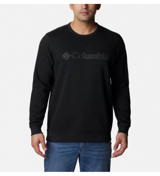 Columbia Crew Neck Sweatshirt With Black Logo - Harbi Brands