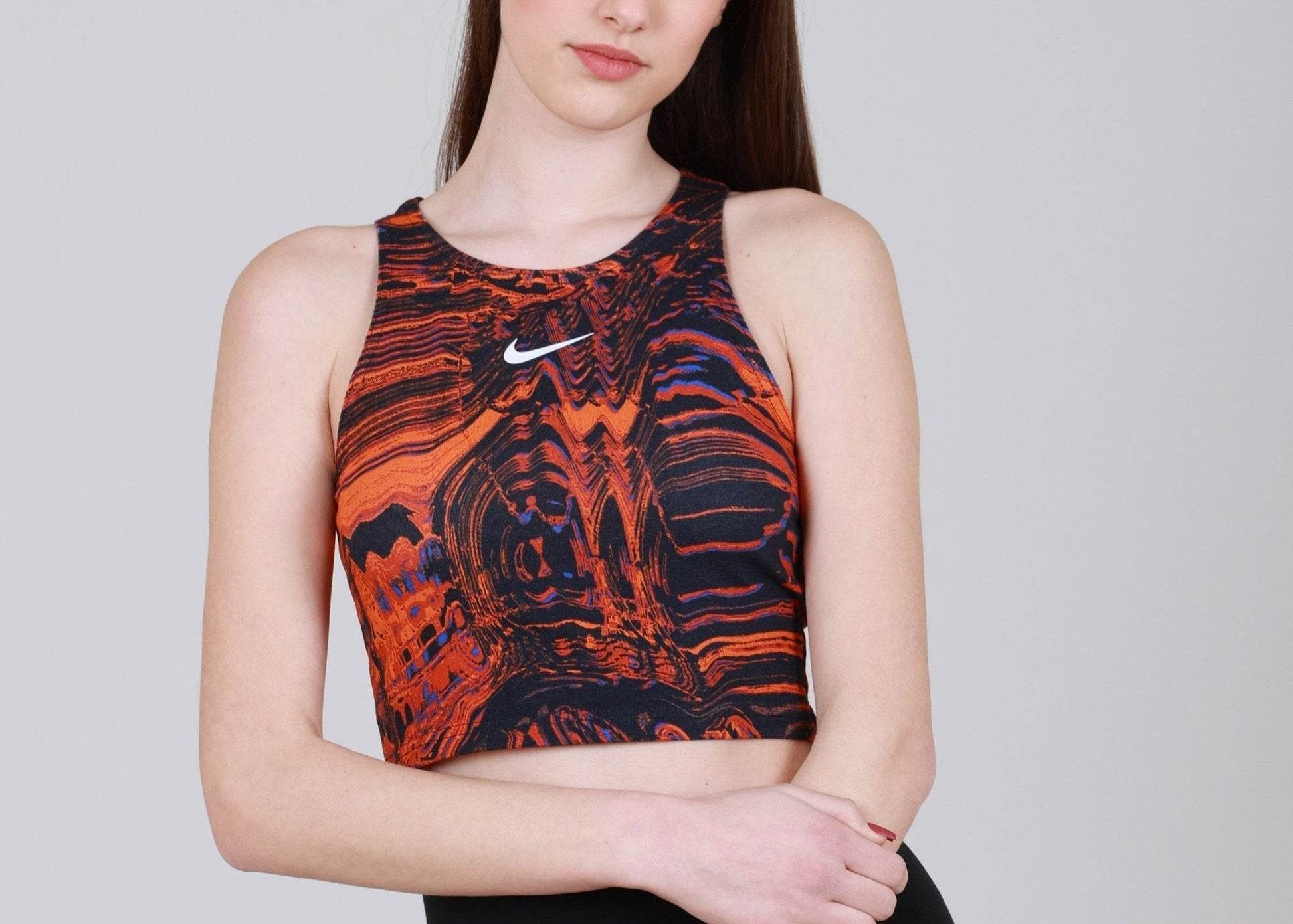 Nike Womens Nike Nsw Aop Dance Tank Top - Harbi Brands