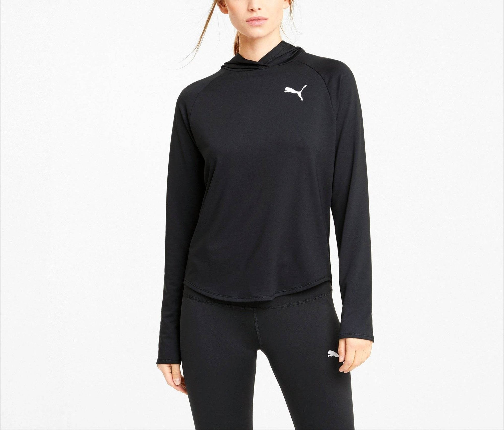 Puma Active Knitted Relaxed Fit Women's Hoodie - Harbi Brands