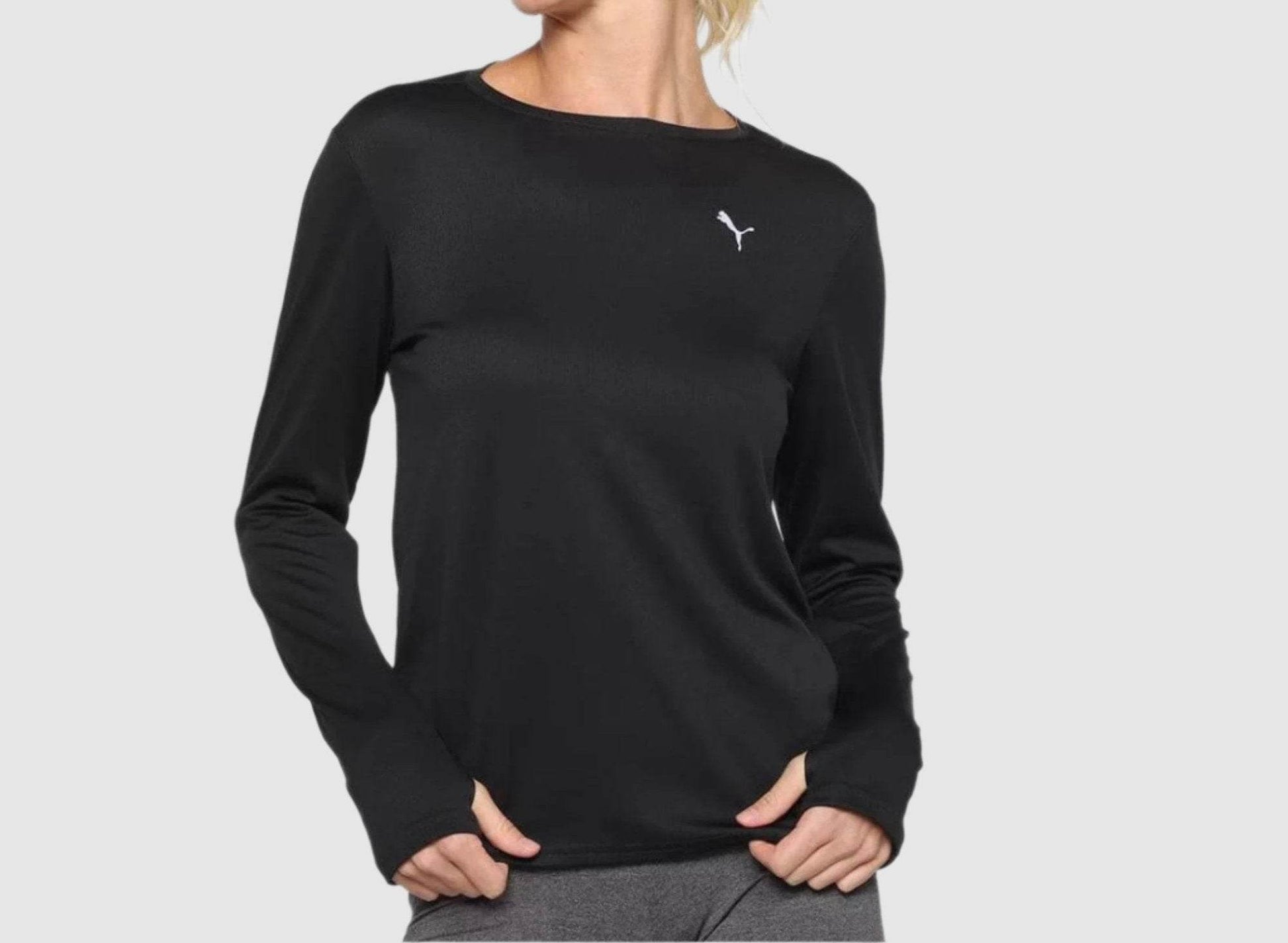 Puma Favourite Long Sleeve Regular Fit Women's Running Slim T-shirt - Harbi Brands