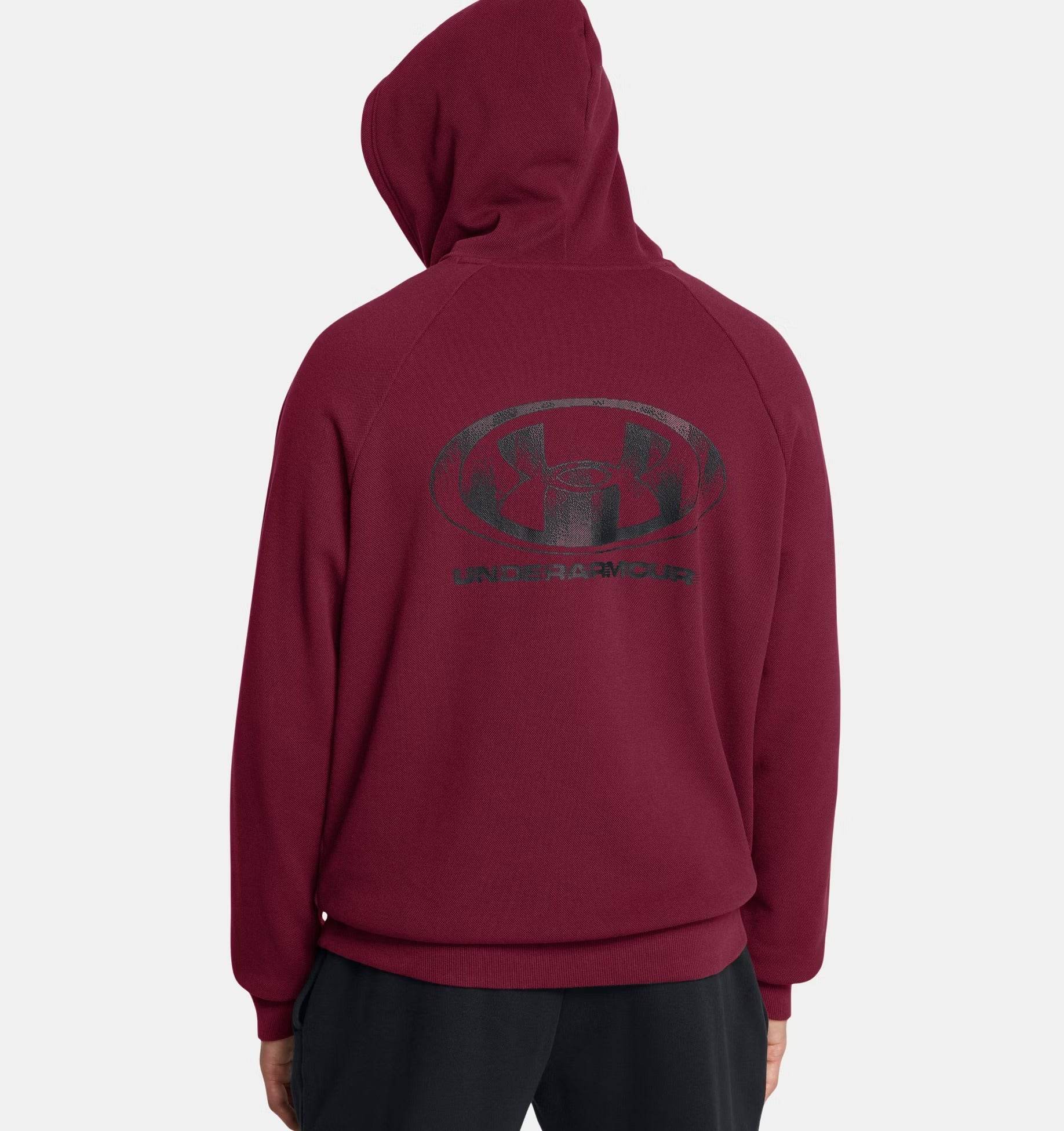Under Armour Men's Rival Fleece Textured Glitch Hoodie - Harbi Brands