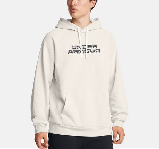 Under Armour Men's Rival Fleece Textured Glitch Hoodie - Harbi Brands