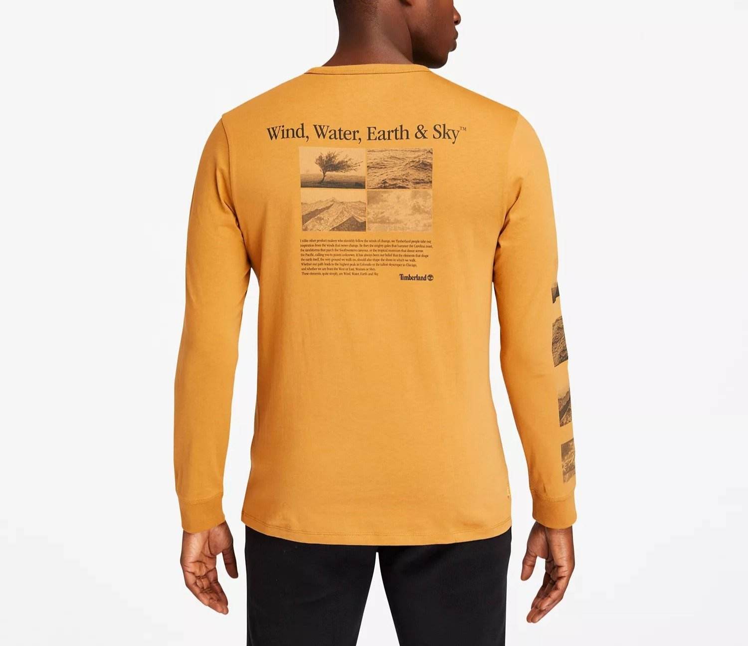 Timberland Wind, Water, Earth Sky Men's Long-Sleeve T-Shirt - Harbi Brands