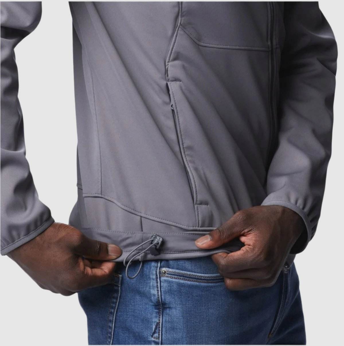 Columbia Canyon Meadows Men's Gray Jacket - Harbi Brands