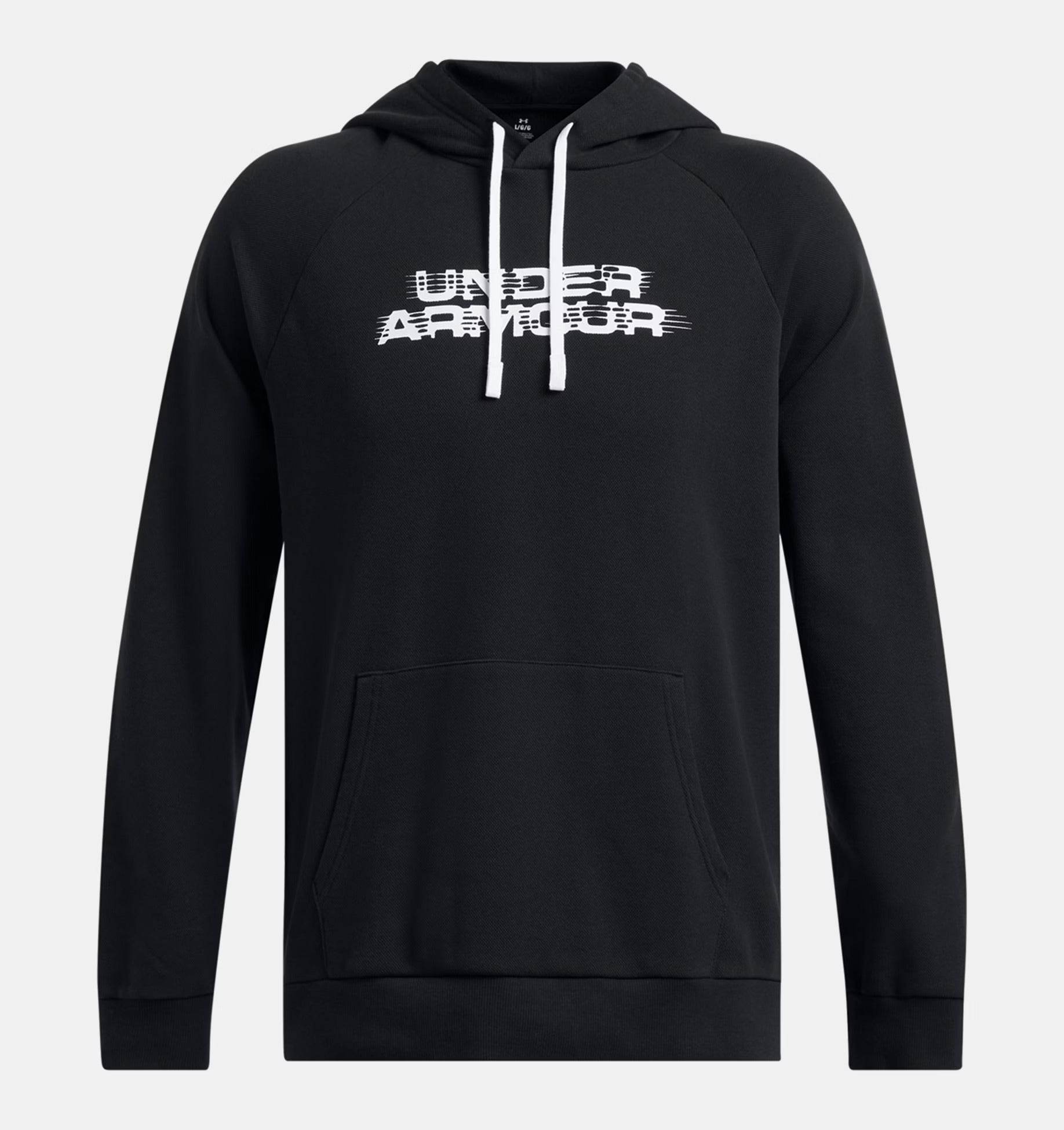 Under Armour Men's Rival Fleece Textured Glitch Hoodie - Harbi Brands