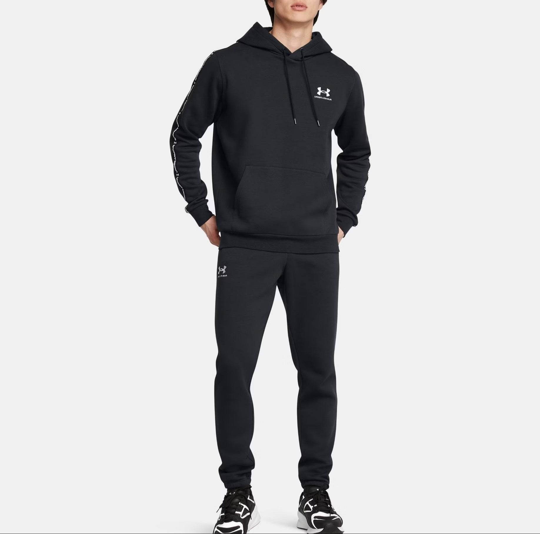 Under Armour Men's Icon Fleece Taping Hoodie - Harbi Brands