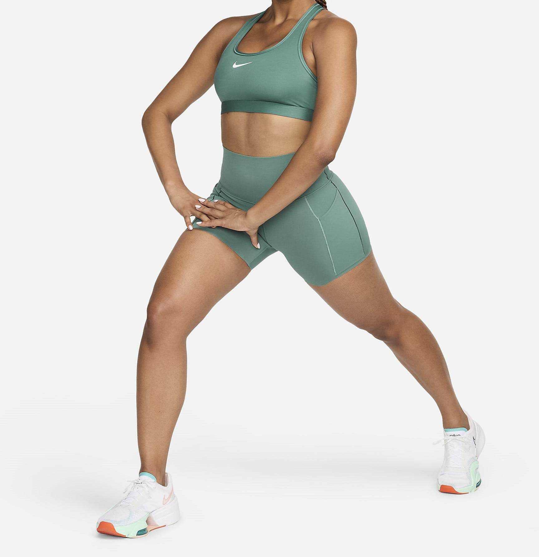 Nike Swoosh Medium Support Women's Padded Sports Bra - Harbi Brands