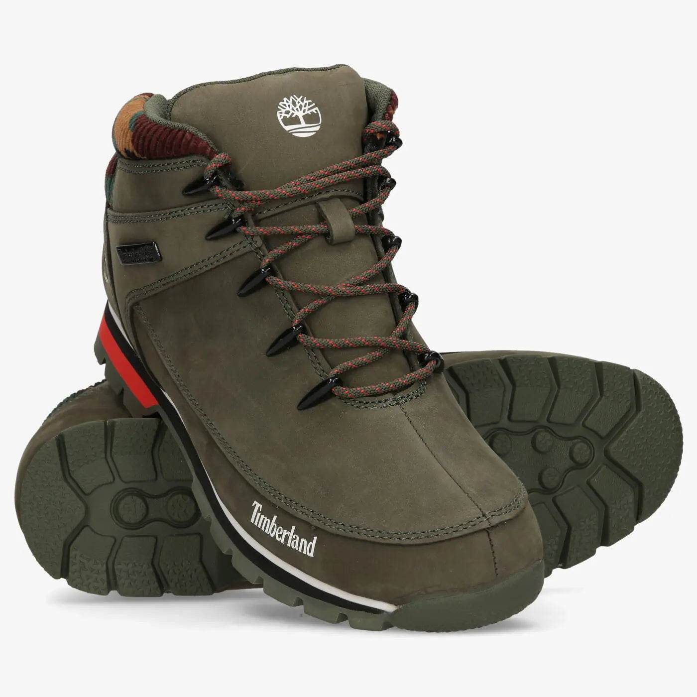Timberland Boots Euro Sprint Mid Hiker Black Nubuck - Harbi Brands