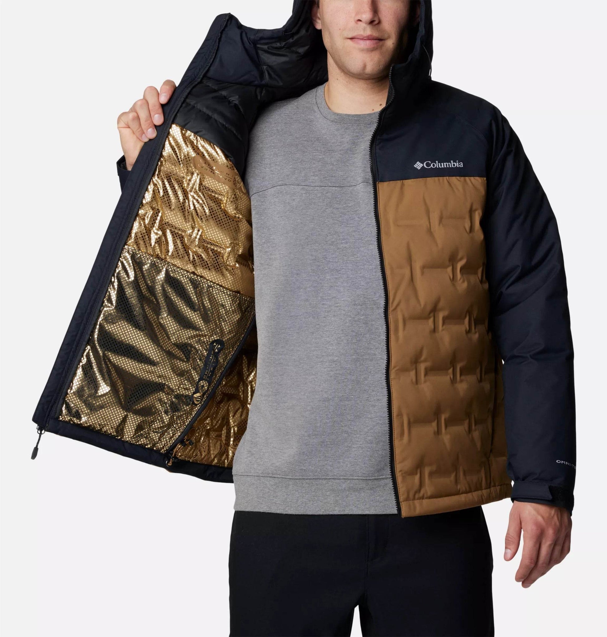 Columbia Men's Grand Trek™ III Down Hooded Jacket - Harbi Brands