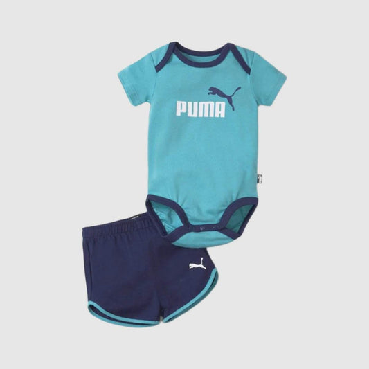 Puma Mini Cats Newborn Unisex Baby Tracksuit Set - Harbi Brands