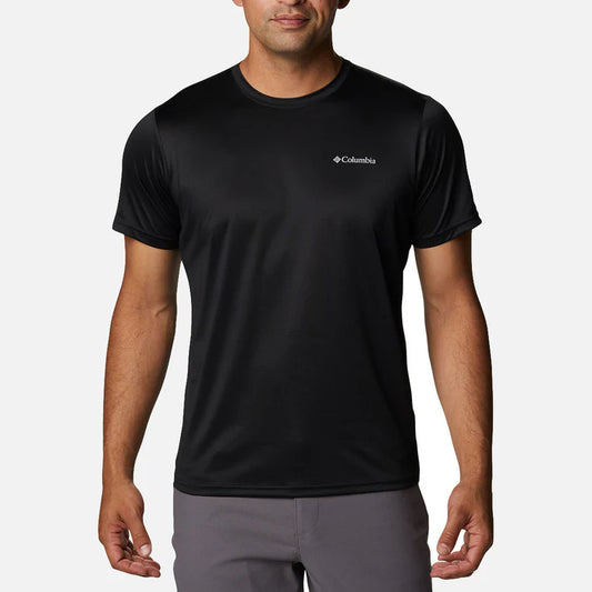 Men's short-sleeved shirt - Columbia Hike Crew Black