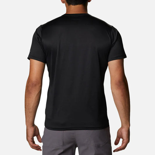 Men's short-sleeved shirt - Columbia Hike Crew Black