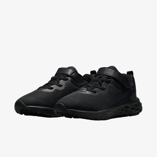 Nike Revolution 6 Black Dark Smoke Grey (PS)