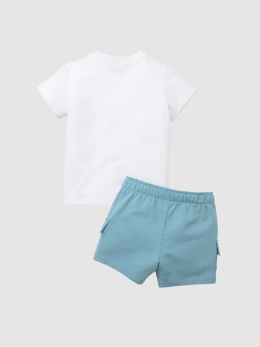 Puma Minicats Tee and Shorts Babies' Set