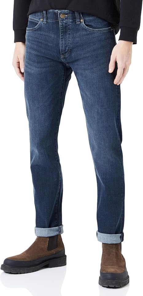 Lee men's straight fit jeans